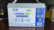 Akumulator LiFePO4 VOLT Polska PRO 12,8V 100Ah 150A – nowy gwarancja