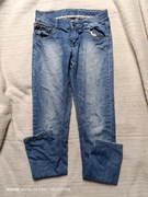 Spodnie jeansowe miękkie dziewczyna 