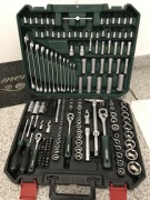 Narzędzia Parkside 216 czesci MEGA walizka Grzechotki Nasadki