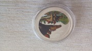 Srebrna moneta kolekcjonerska Stegosaurus  2023r, 1 oz 