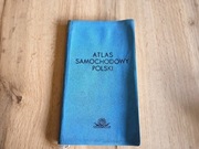 Atlas samochodowy Polski wydany w 1970r