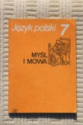 Język polski 7 - Myśl i mowa - J. Wójcik
