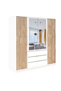 Szafa otwierana z lamelami 200cm BALI LUX D4 
