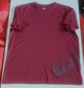 T-shirt Asics r. L bordowa