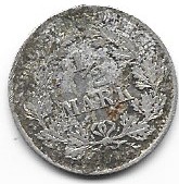 Niemcy 1/2 mk.1914 A (srebro)
