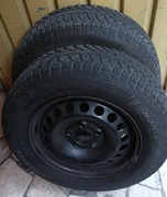 Opona195/65/15" Fulda zima 5-6mm z felgą stalową z Octavii