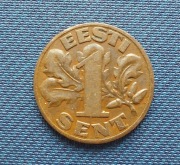 Moneta Estonia 1 sent 1999