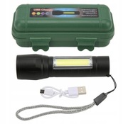 Latarka mocna taktyczna LED COB, nowa, original 