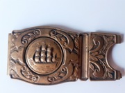 Stara Klamra do paska Martin Stara Mosiężna