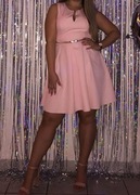 Sukienka Koktajlowa Wieczorowa MARAVILLA BOUTIQ ró