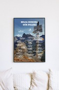 Korona gór Polski Plakat 70x50cm