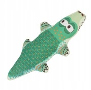 Zabawka Do Gryzienia Krokodyl Przytulanka Piszcząca Dla Psów Zielona 26 cm