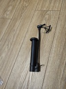 Mini pompka rowerowa 26 cm | 3 końcówki