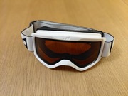 Gogle Narciarskie WEDZE Junior - Podwójna Szyba (Anti-Fog) - Białe | Dzieci