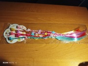 Kolorowe warkoczyki do włosów 