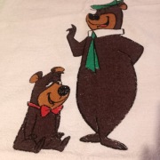 Ręcznik kąpielowy duży Miś Yogi nowy