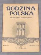 Miesięcznik ilustrowany Rodzina polska. Sierpień 1930