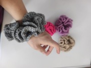 Gumki do włosów scrunchies wykonane ręcznie 15 zł za 1szt 