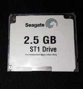 Dysk Twardy Seagate 2,5 GB ST1 Drive ST625211CF  Compact Flash CF. 