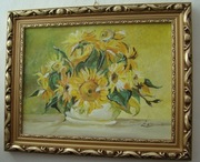 Obraz olejny  Słoneczniki Ł12