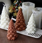 Duża CHOINKA Boże Narodzenie forma silikonowa 14.5*9 do odlewów Świec Żywic