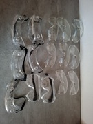 Nowe gogle/okulary ochronne 15szt. 