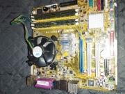 Płyta Główna Asus P5K-VM Intel Core 2 Duo E8200  2,66GHz RAM 8GB LGA775