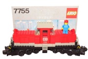 CITY TRAIN 7755 lego INSTRUKCJA ZESTAW LOKOMOTYWA