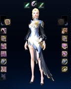 Aion Classic eu postać Sorcerer full pvp set Elyos Tiamat/Atreia