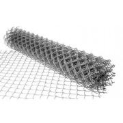 SIATKA OGRODZENIOWA OCYNKOWANA Z DRUTU 2,5 MM WYSOKOŚĆ 150 CM OCZKO 60X60