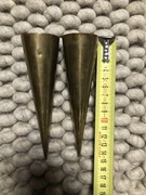 Ozdoba świąteczna rogi mosiężne rytony