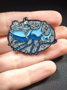 Przypinka z gry Hollow Knight