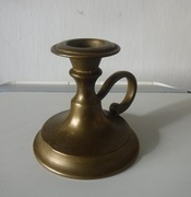 Duży stary mosiężny kaganek ZOBACZ 