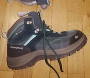 Buty turystyczne damskie Quechua MH100 MID wodoodporne
