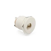 GNIAZDO ZASILAJĄCE 5,5/2,1MM BIAŁE - 2 SZT.