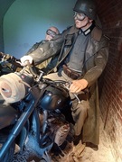 Oryginalny płaszcz motocyklowy niemiecki 