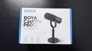 BOYA Castmic P60 D mikrofon do odsłuchu XLR USB