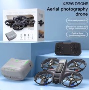 Mini Dron VR RC X266 4K HD z Podwójną Kamerą, 6-osiowy, Zabawka RC, Prezent