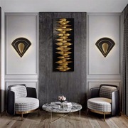 Złote Łodzie | Obraz robiony RĘCZNIE 