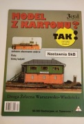 Model Kartonowy Nastawnia SkB Skierniewice 1:87 H0 Epoka I - Delta-te
