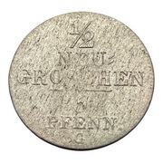 1/2 Neu Groschen 1842 G - SREBRO