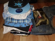 Paczka ciuchów komplet 16szt gratisy 146 152 PP7b