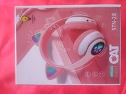 Słuchawki dla dziecka kocię uszy