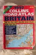 Wielka Brytania atlas samochodowy Collins 1997 duży format
