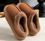 Męskie kapcie ocieplane, antypoślizgowe 