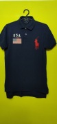 Koszulka Polo t-shirt firmy Polo  Ralph Lauren z USA duży koń  granatowa