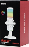 Mikrofon MARVO Bast 60 White USB RGB