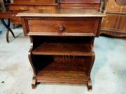 Szafka z szufladą i półką nakastlik