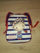 Mały plecak plecaczek 3D tłoczony dziewczynka przedszkole zerówka wycieczki