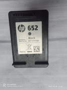 Oryginalny tusz HP 652 Black F6V25A – pusty pojemnik do regeneracji